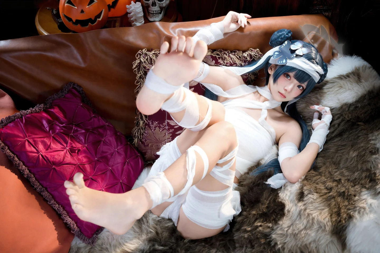 九柒喵 - No.040 好美+妃咲万圣节 [51P-453MB] tg@simisebaisi 【丝足阁】020.webp